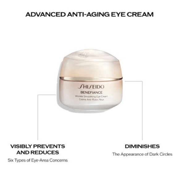 SET—Shiseido Benefiance Wrinkle Smoothing Eye Cream+Complete Cleansing Microfoam - Picture 8 of 15